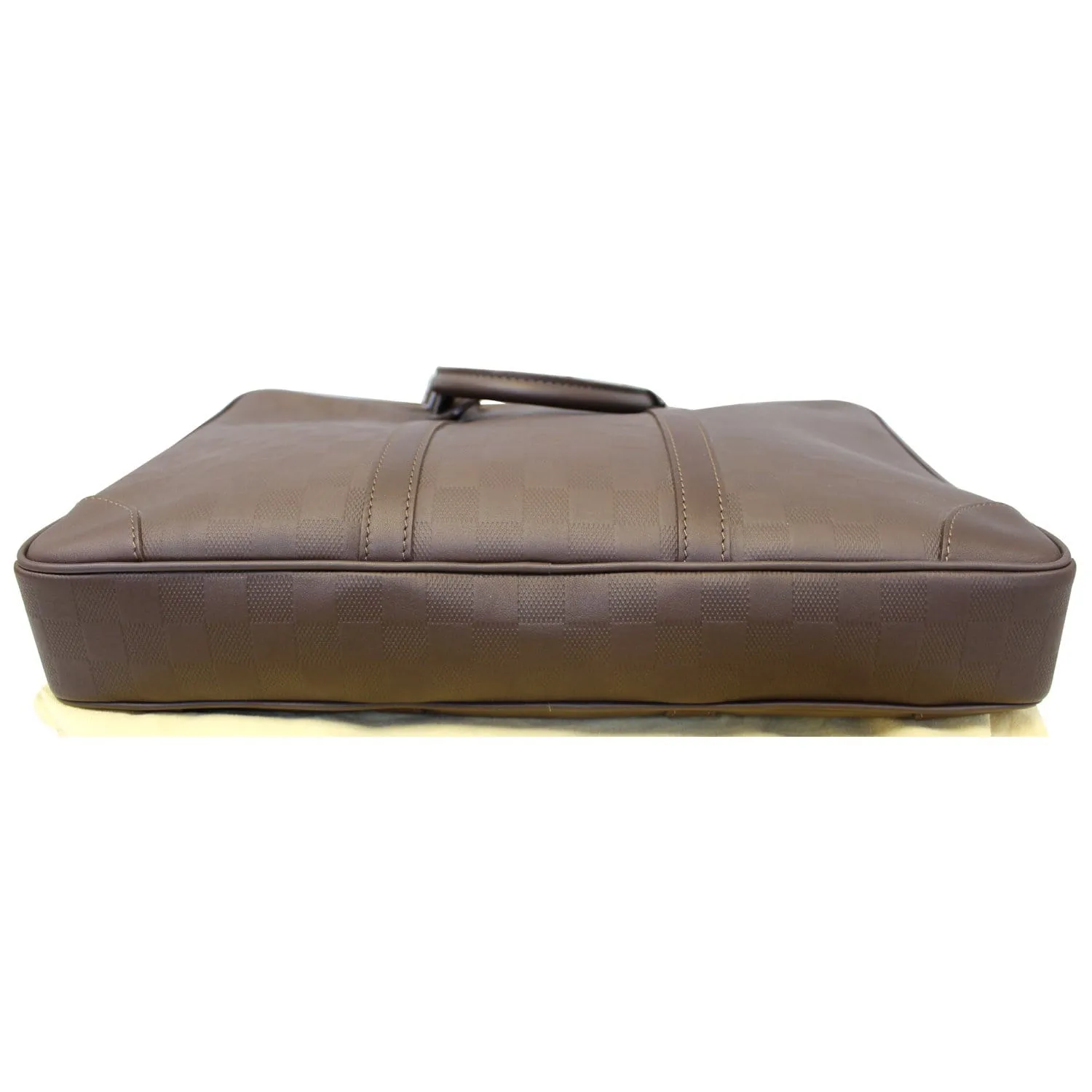 LOUIS VUITTON Porte-Documents Voyage Damier Infini Leather Briefcase Bag