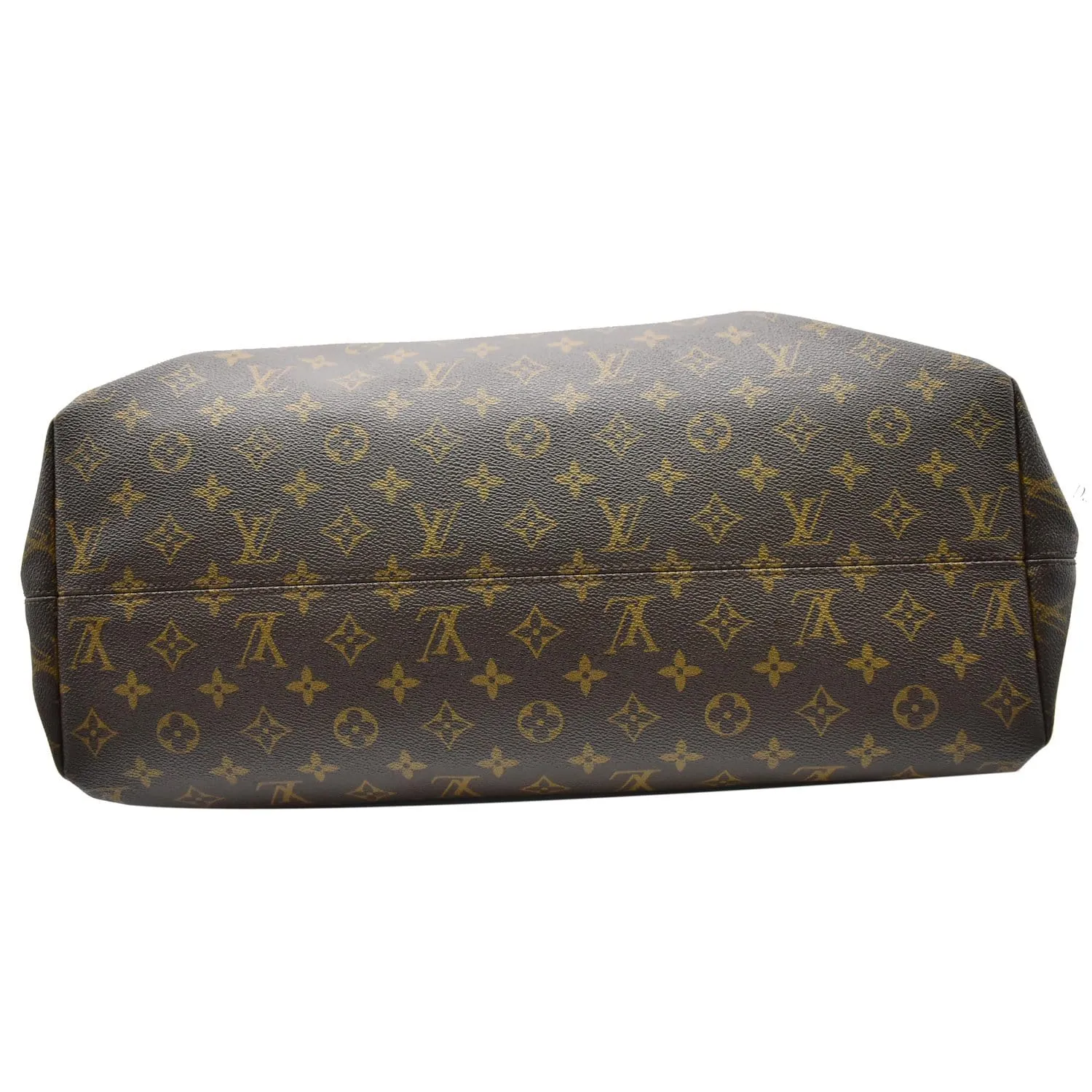 LOUIS VUITTON Raspail GM Monogram Canvas Shoulder Bag Brown