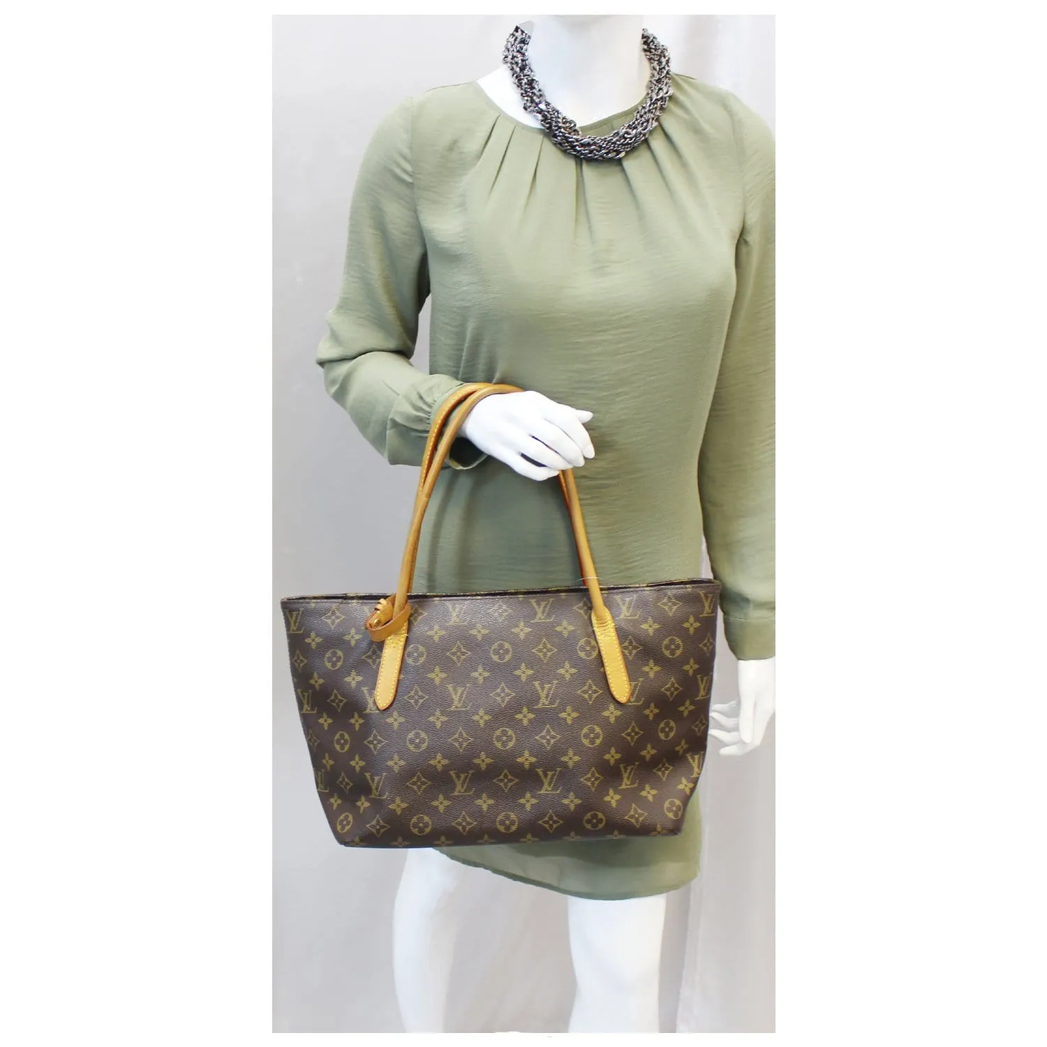 LOUIS VUITTON Raspail PM Monogram Canvas Shoulder Bag