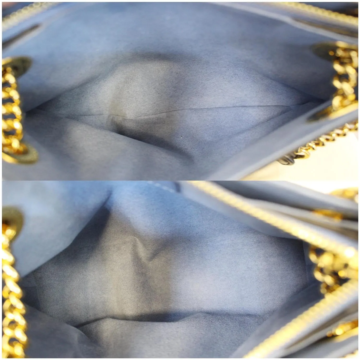 LOUIS VUITTON Surene BB Monogram Canvas Shoulder Bag Bleu Jean