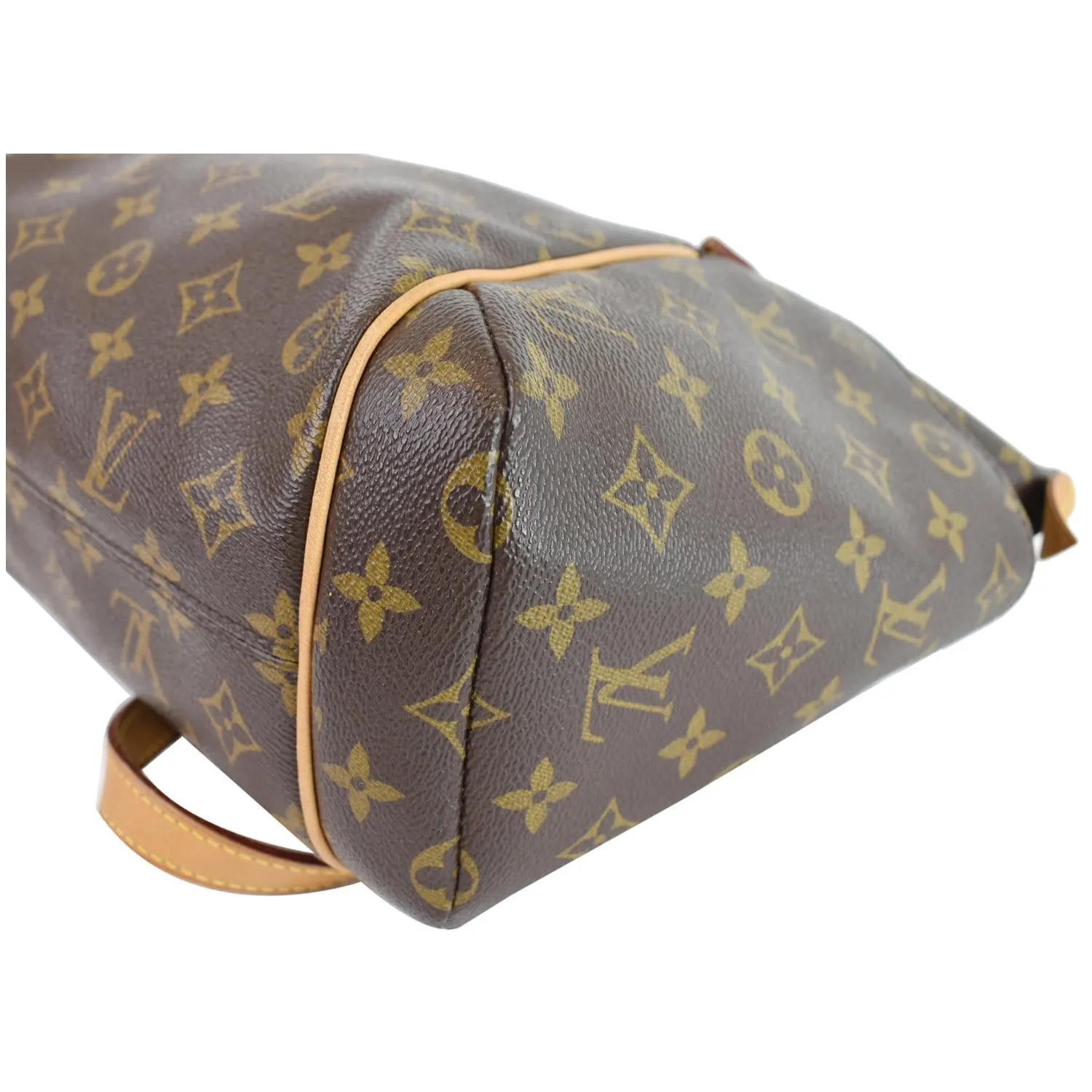 LOUIS VUITTON Totally PM Monogram Canvas Shoulder Bag Brown