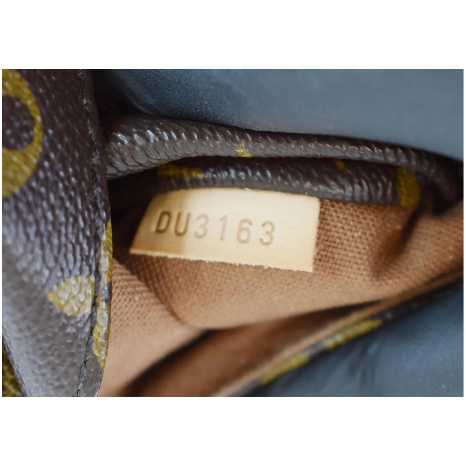 LOUIS VUITTON Totally PM Monogram Canvas Shoulder Bag Brown