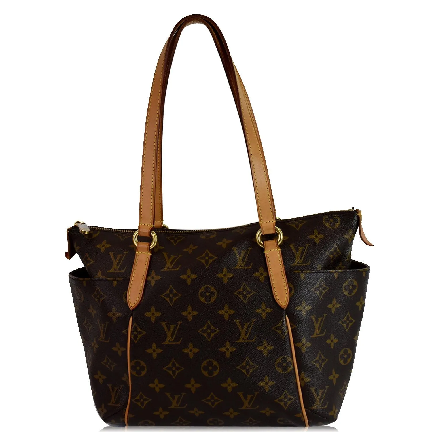 LOUIS VUITTON Totally PM Monogram Canvas Shoulder Bag Brown