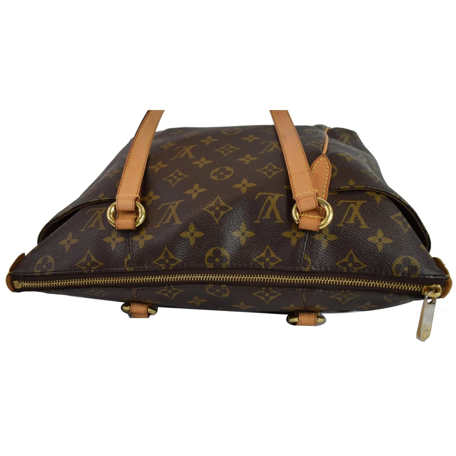 LOUIS VUITTON Totally PM Monogram Canvas Shoulder Bag Brown