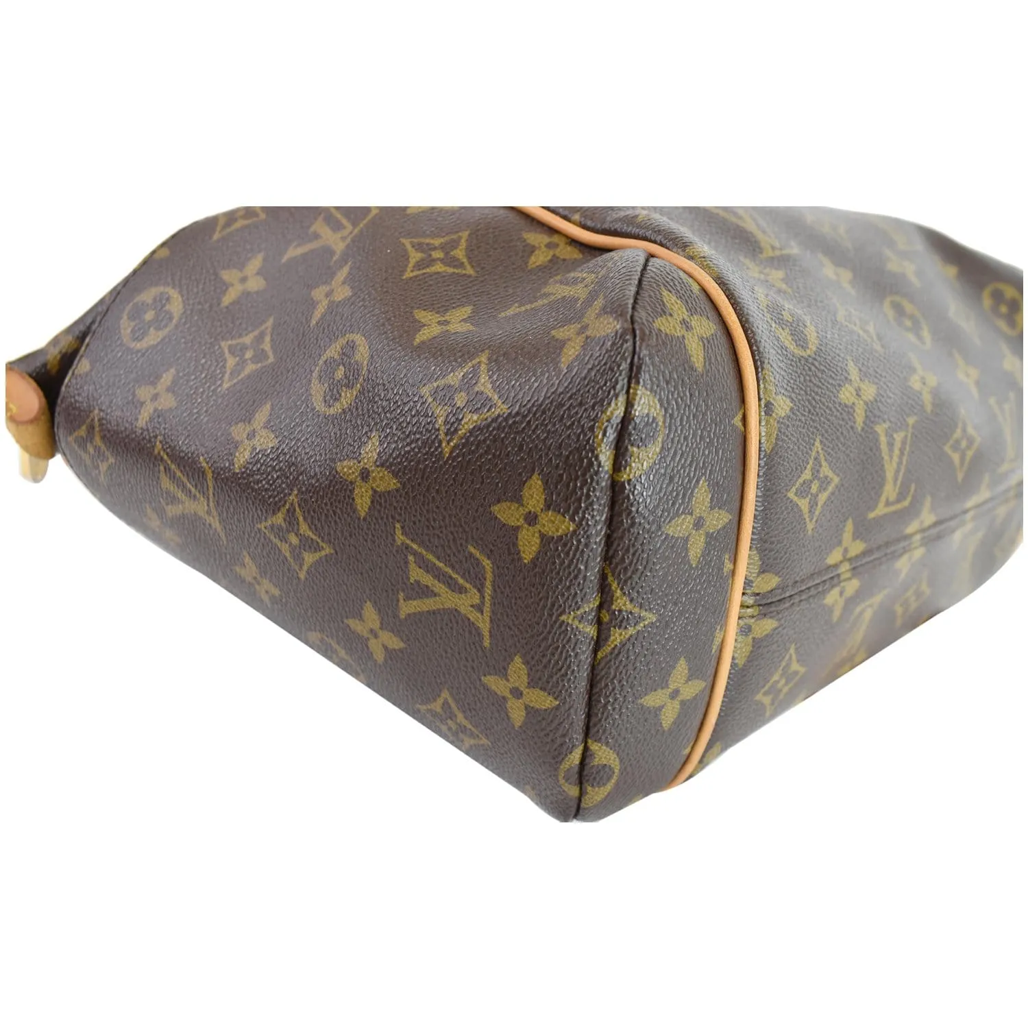 LOUIS VUITTON Totally PM Monogram Canvas Shoulder Bag Brown