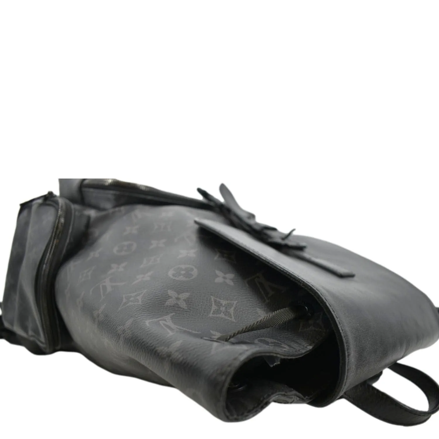 LOUIS VUITTON Trio Mnogram Eclipse Backpack Bag Black