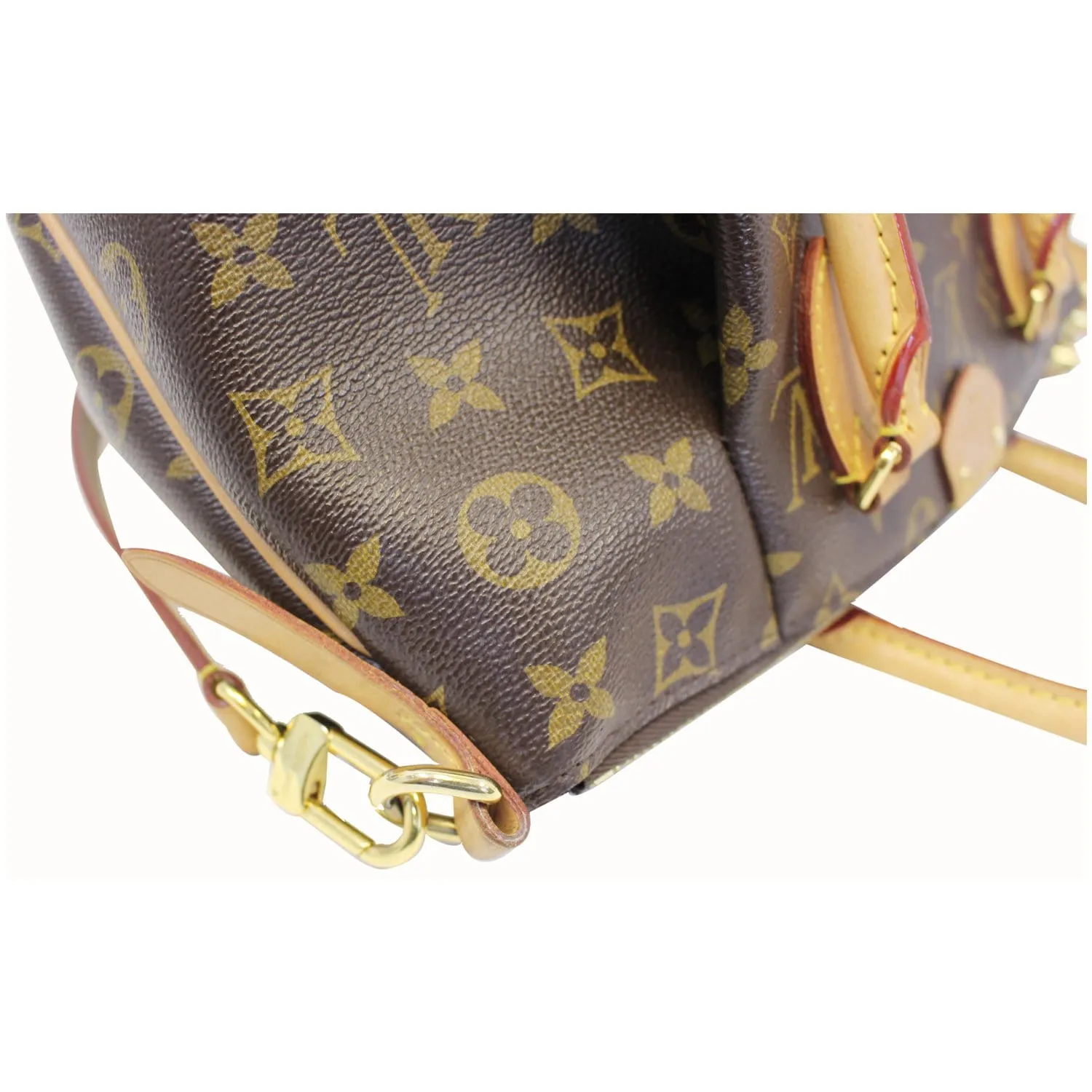 LOUIS VUITTON Turenne PM Monogram Canvas Shoulder Bag Brown