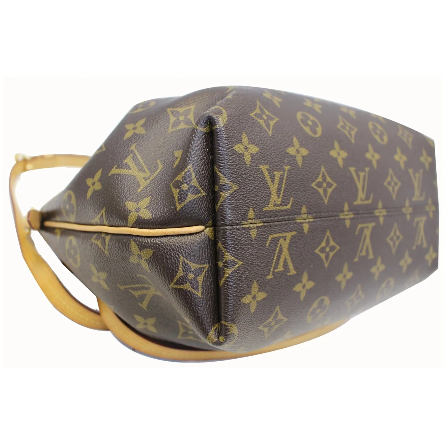 LOUIS VUITTON Turenne PM Monogram Canvas Shoulder Bag Brown