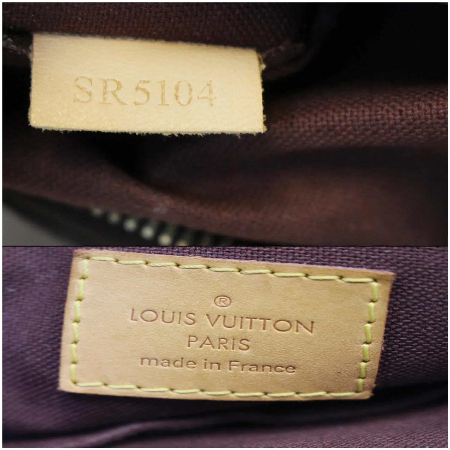 LOUIS VUITTON Turenne PM Monogram Canvas Shoulder Bag Brown