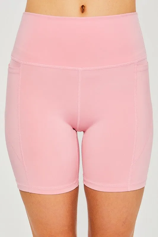 Love Tree Activewear Leggings Shorts Seam Detail