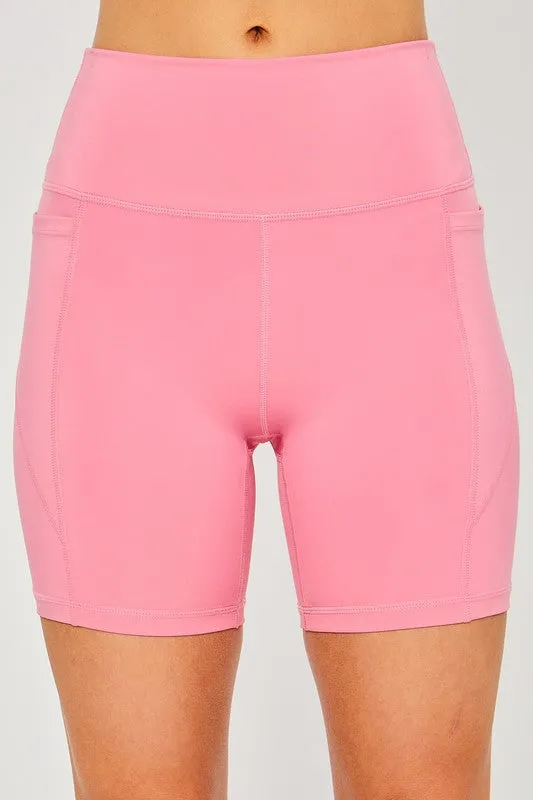 Love Tree Activewear Leggings Shorts Seam Detail
