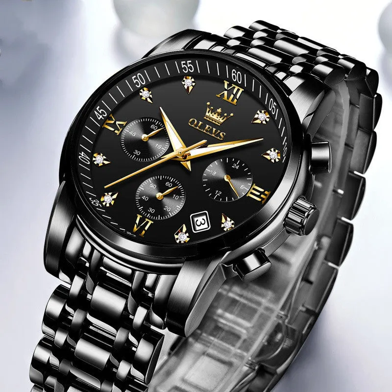 Luxury Brand Men Watches Chronograph