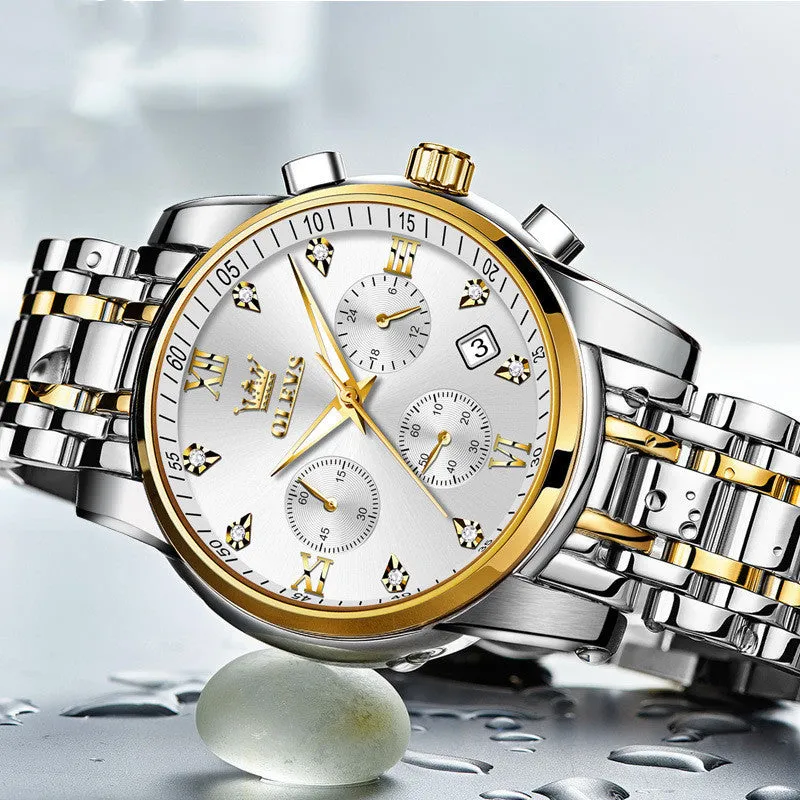 Luxury Brand Men Watches Chronograph
