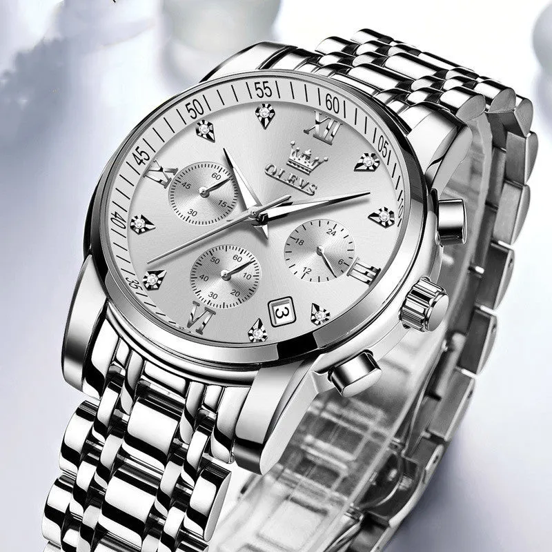 Luxury Brand Men Watches Chronograph