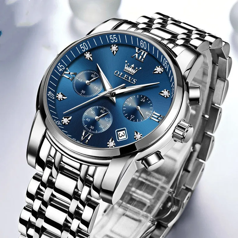 Luxury Brand Men Watches Chronograph