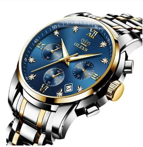 Luxury Brand Men Watches Chronograph
