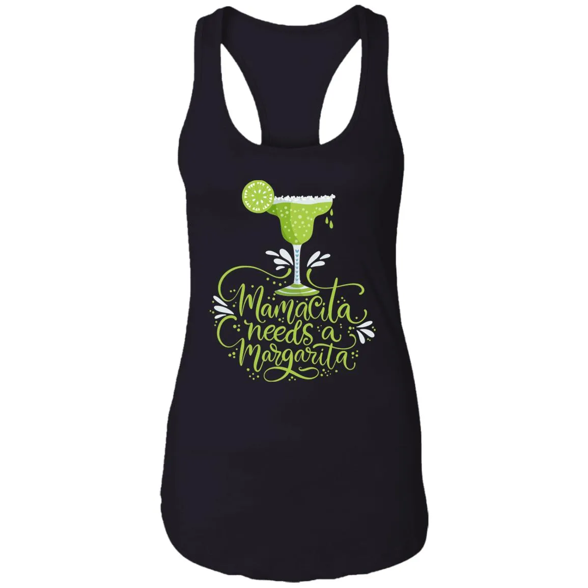 Mamacita Needs A Margarita Ladies Tank Top