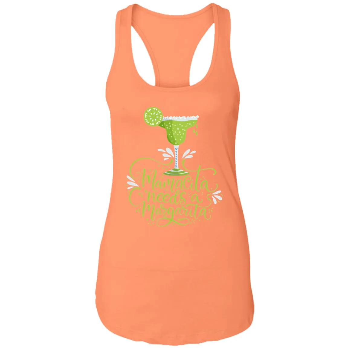 Mamacita Needs A Margarita Ladies Tank Top