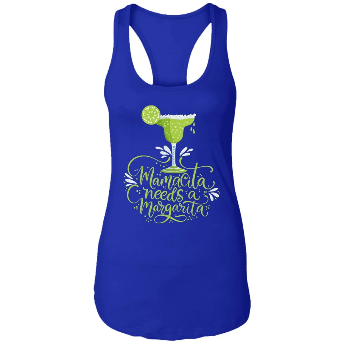 Mamacita Needs A Margarita Ladies Tank Top