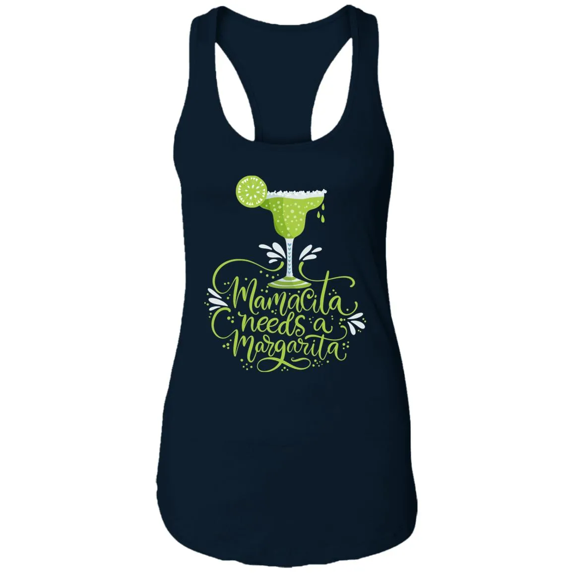 Mamacita Needs A Margarita Ladies Tank Top