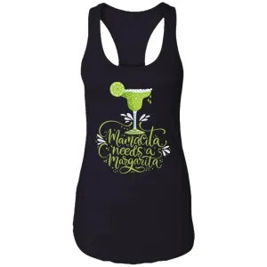 Mamacita Needs A Margarita Ladies Tank Top