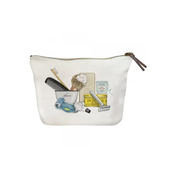 Mary Lake Thompson Shaving Canvas Pouch