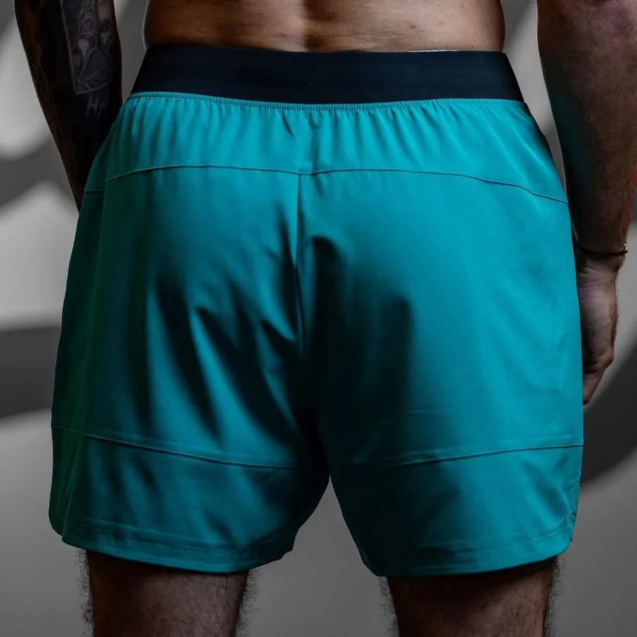 Men's Training Shorts - Aqua