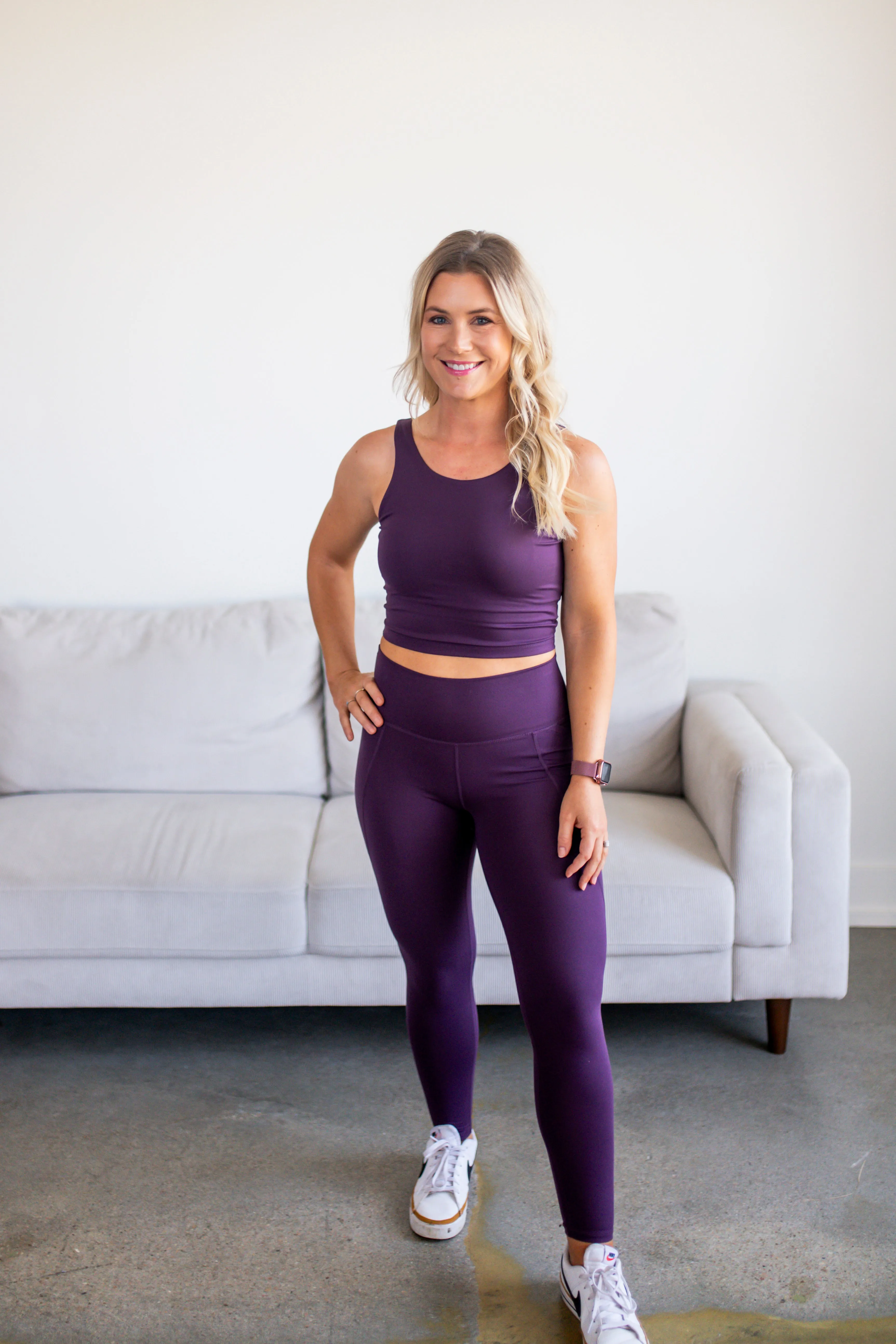 Merlot Venice Cloud Sculpt Leggings