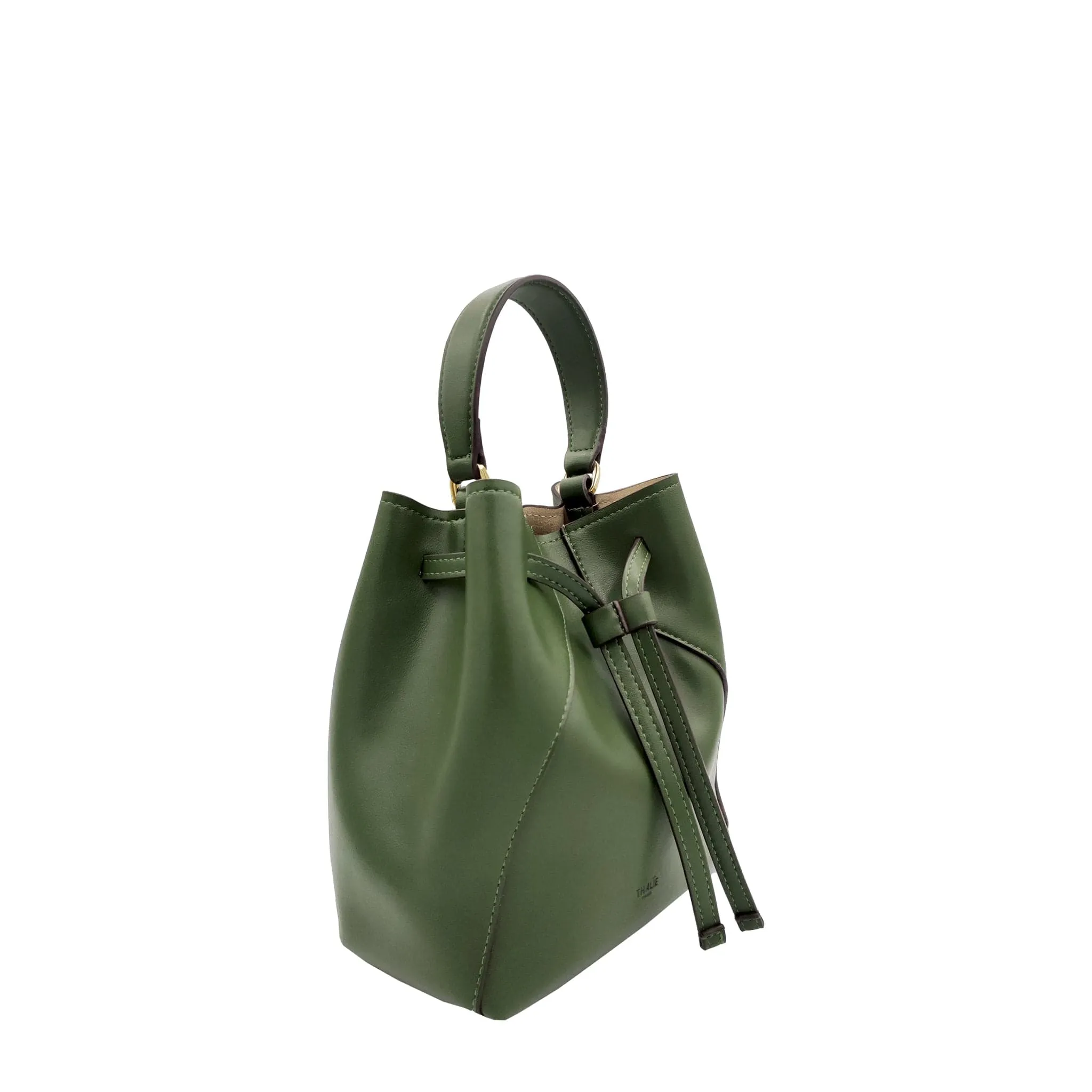Mia Desserto® Cactus Leather Vegan Bucket Bag | Green