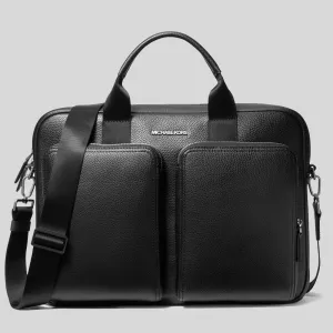 MICHAEL KORS Cooper Utility Briefcase Black RS-37F3COLA6O