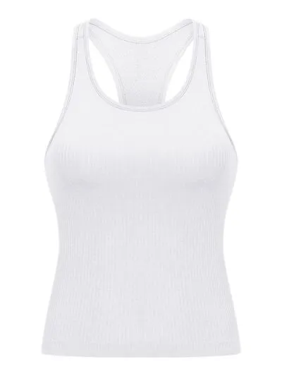 Millennia Round Neck Racerback Active Tank