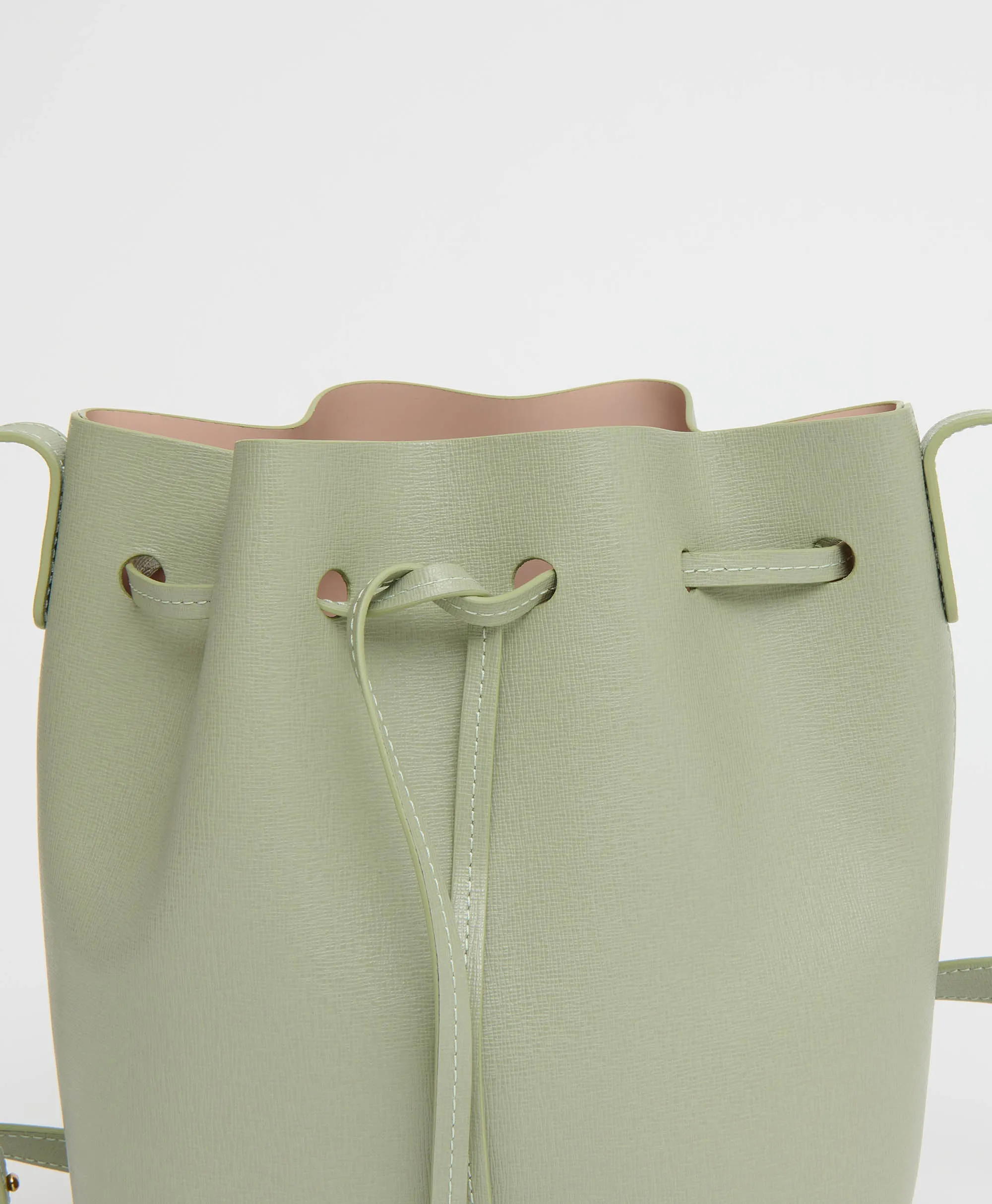 Mini Bucket Bag - Sage