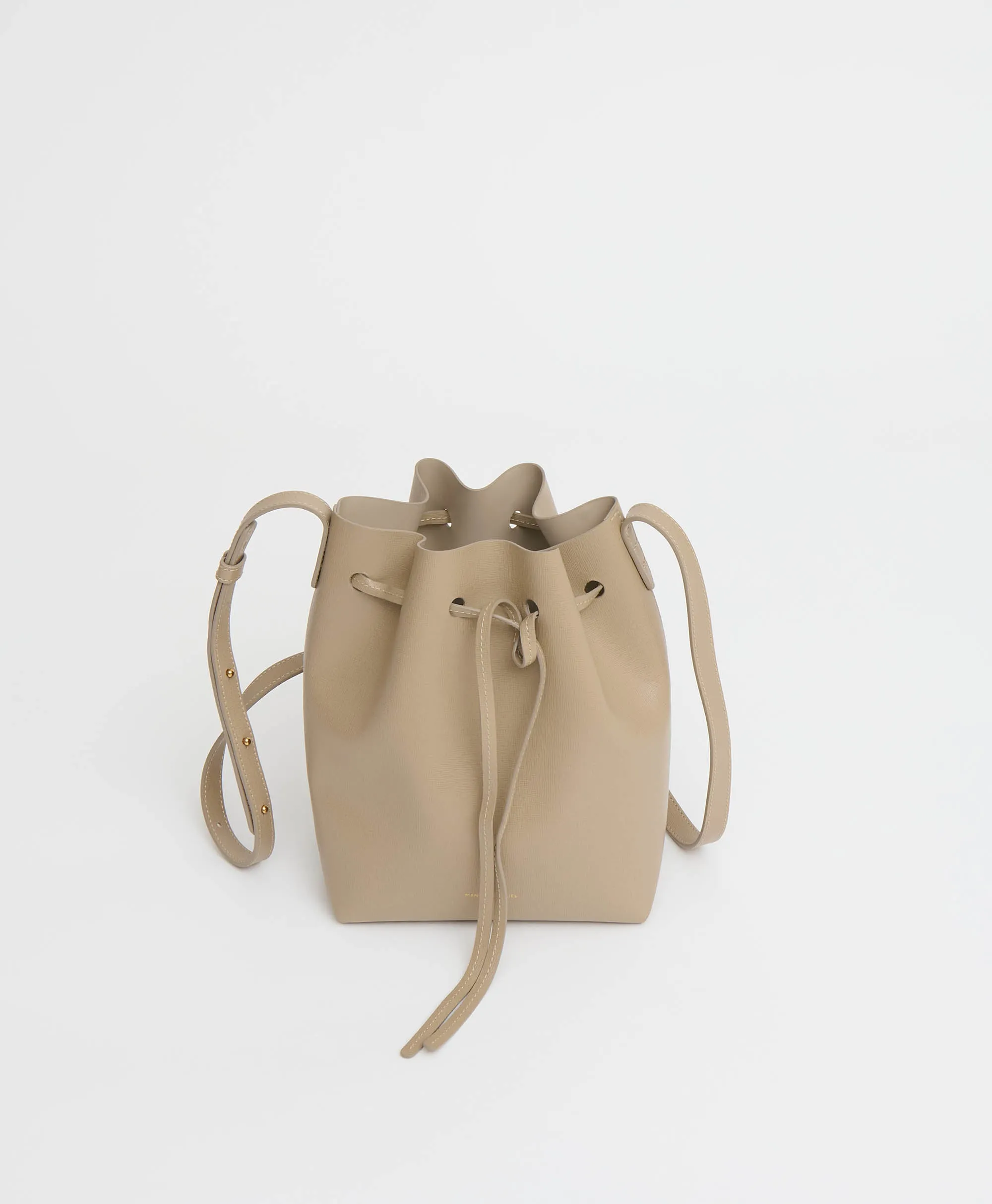 Mini Bucket Bag - Warm Grey