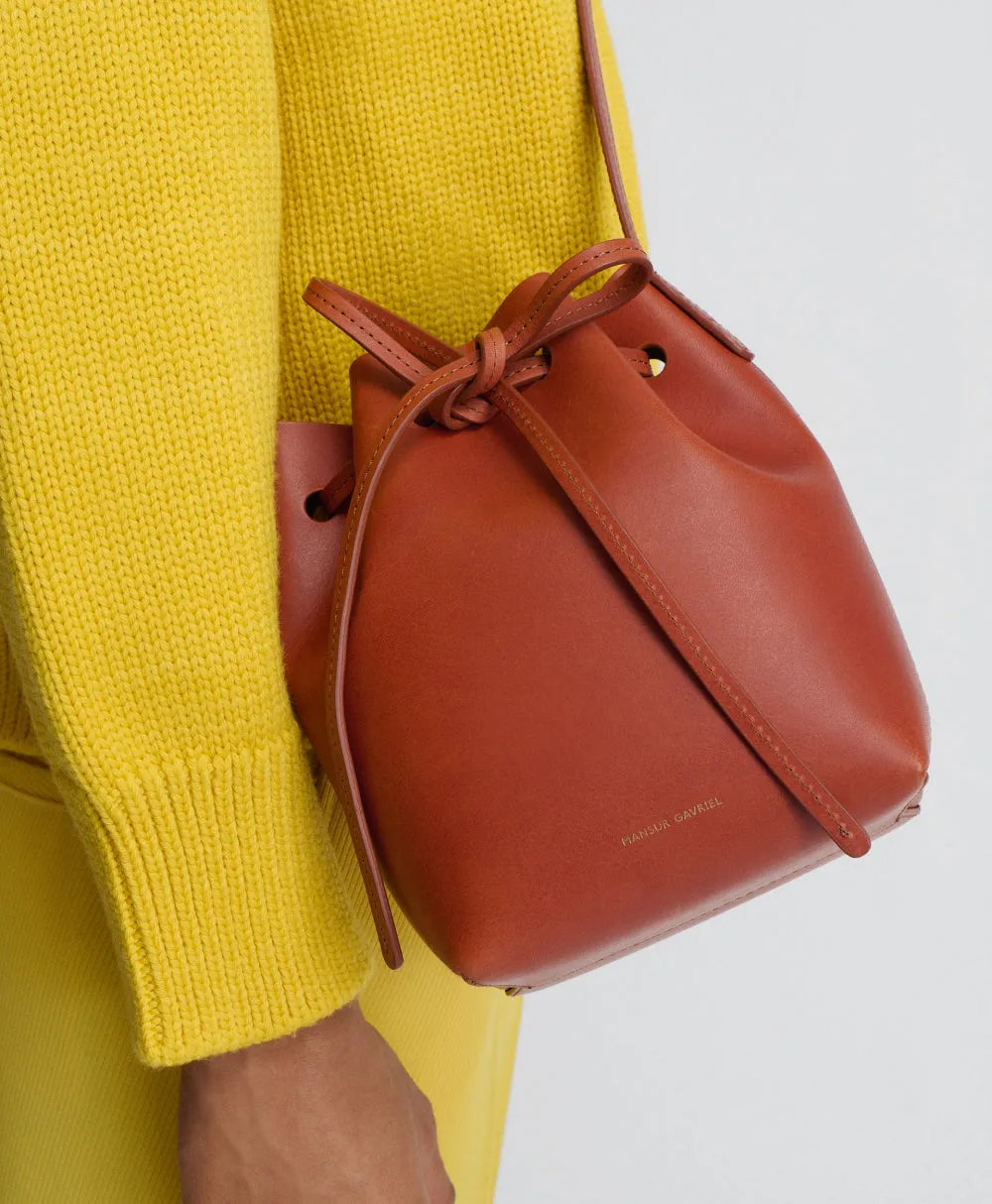 Mini Mini Bucket Bag - Sage
