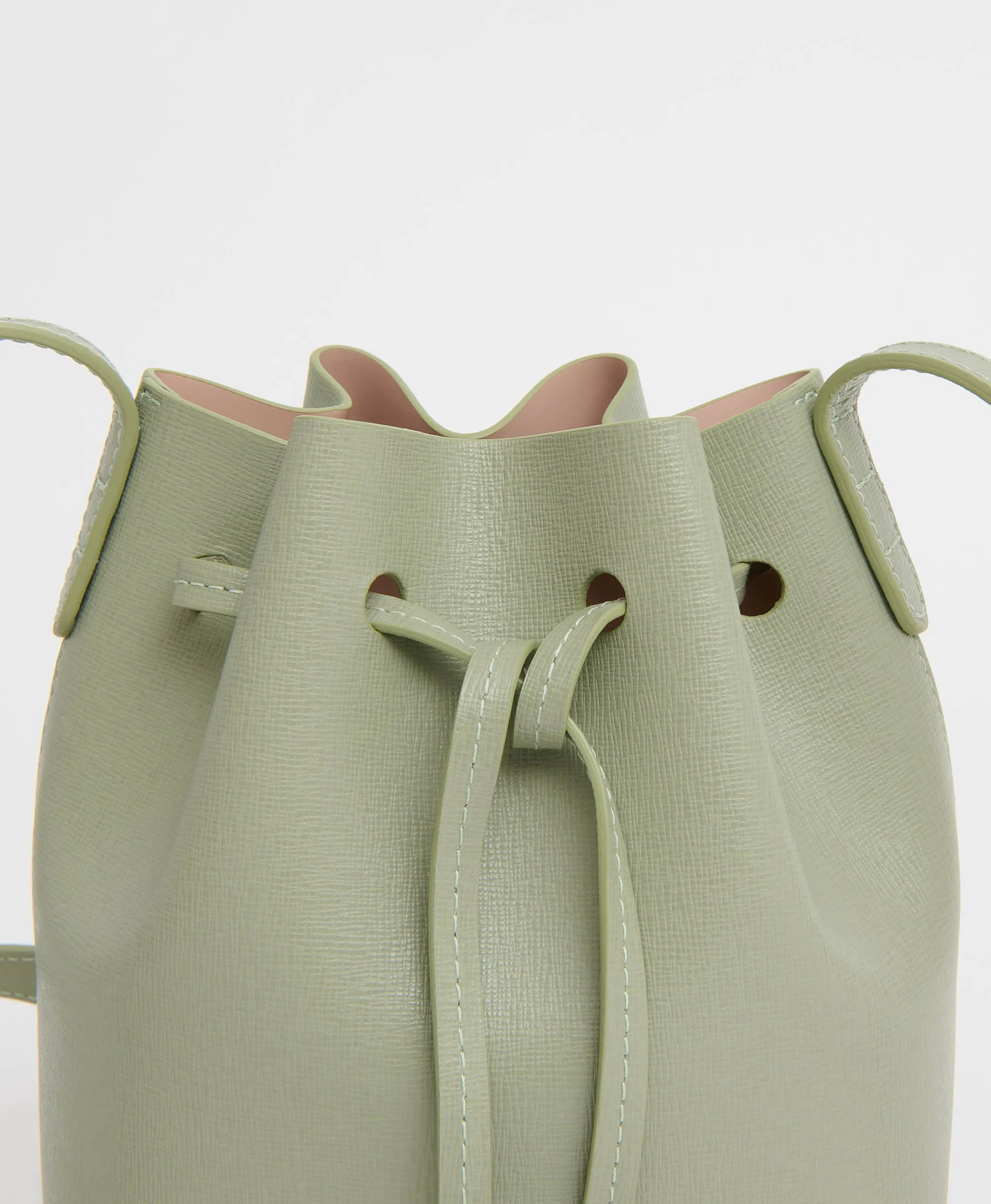 Mini Mini Bucket Bag - Sage