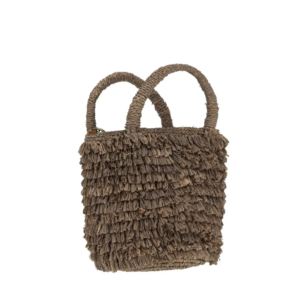 Naka Raffia Shoulder Bag