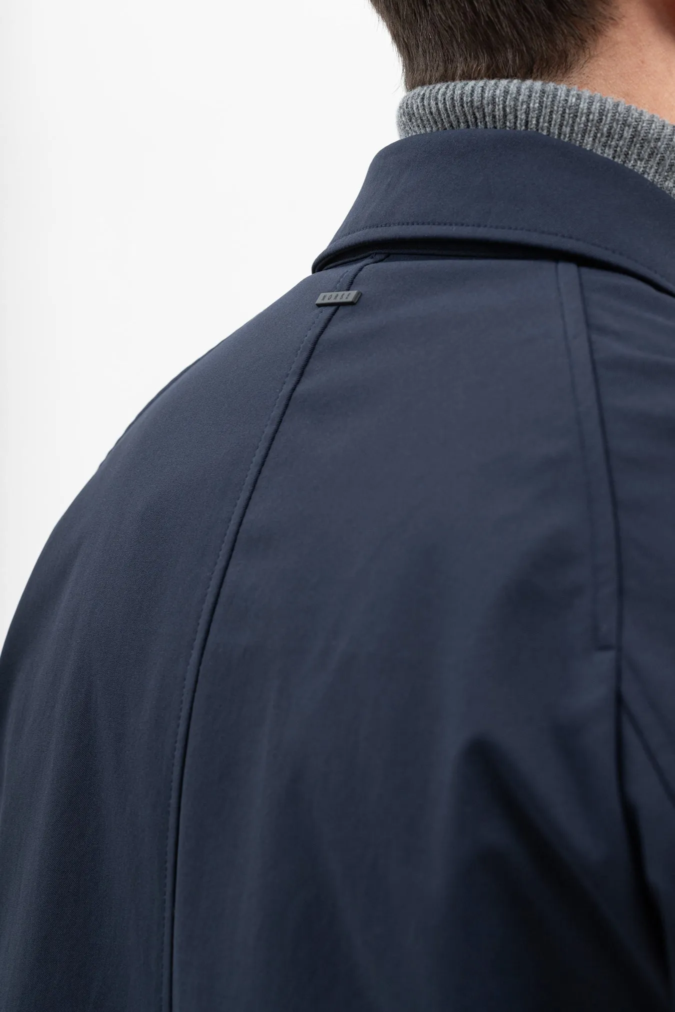 Norse Projects - Vargo Gore-Tex Infinium Raglan Mac - Dark Navy