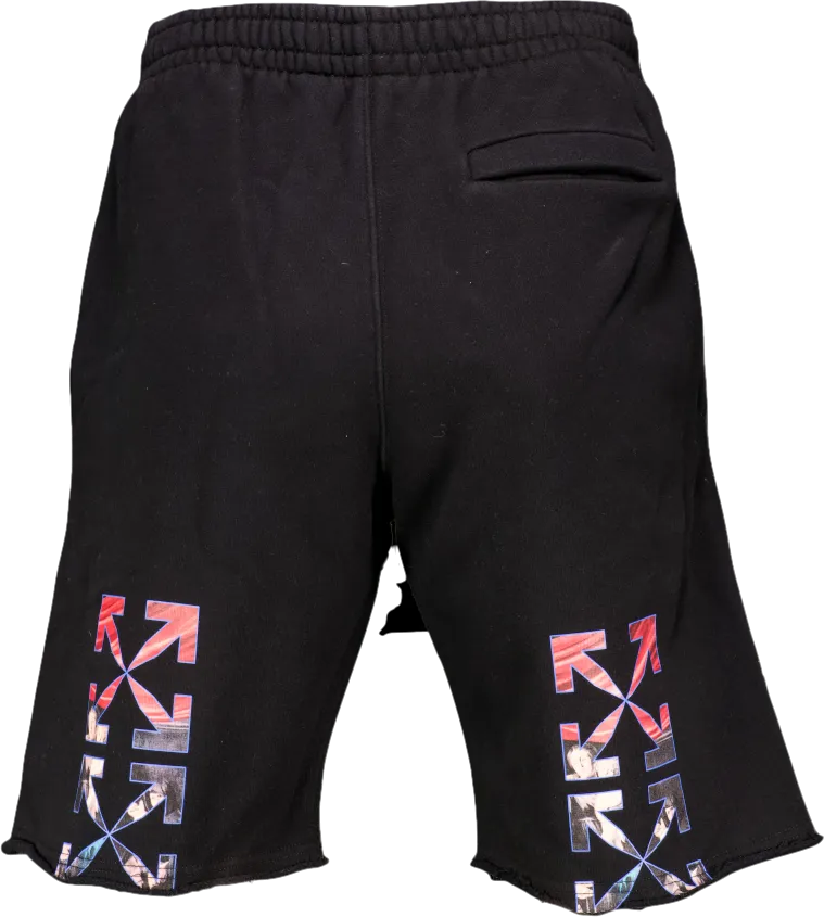 Off-White Black Caravaggio Arrow Sweat Short UK S