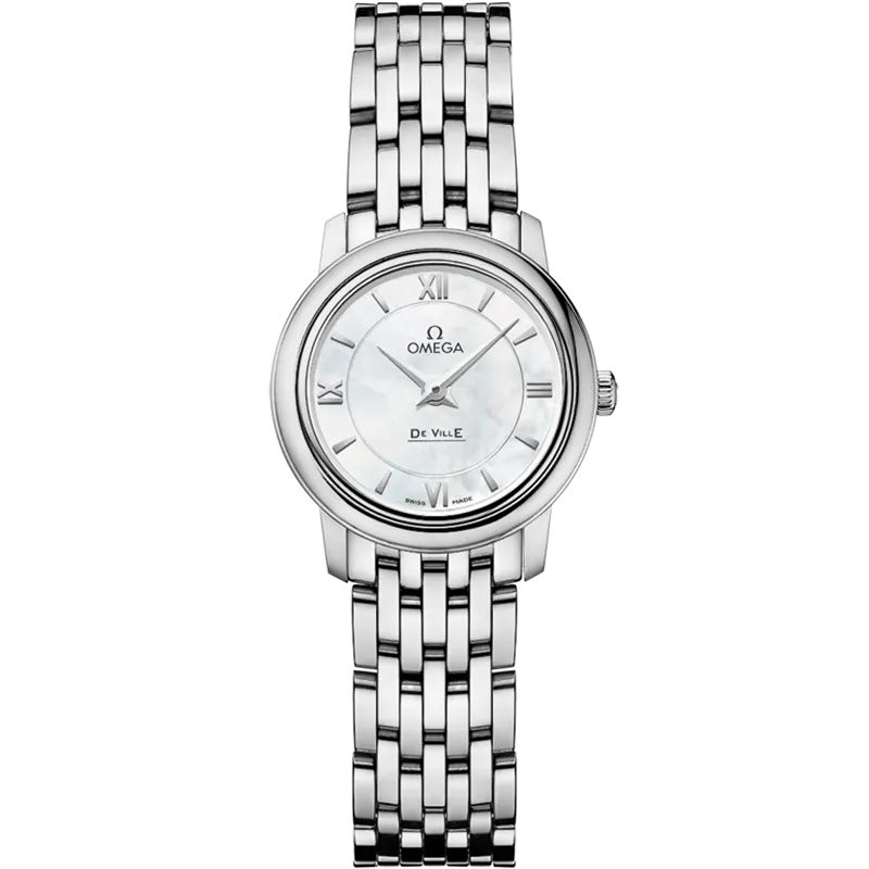 Omega De Ville Prestige 24.4 mm, steel on steel