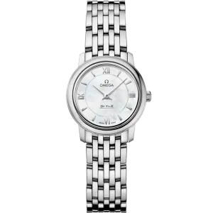 Omega De Ville Prestige 24.4 mm, steel on steel
