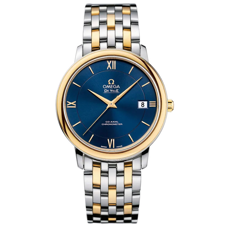 Omega De Ville Prestige 36.8 mm, steel - yellow gold on steel - yellow gold