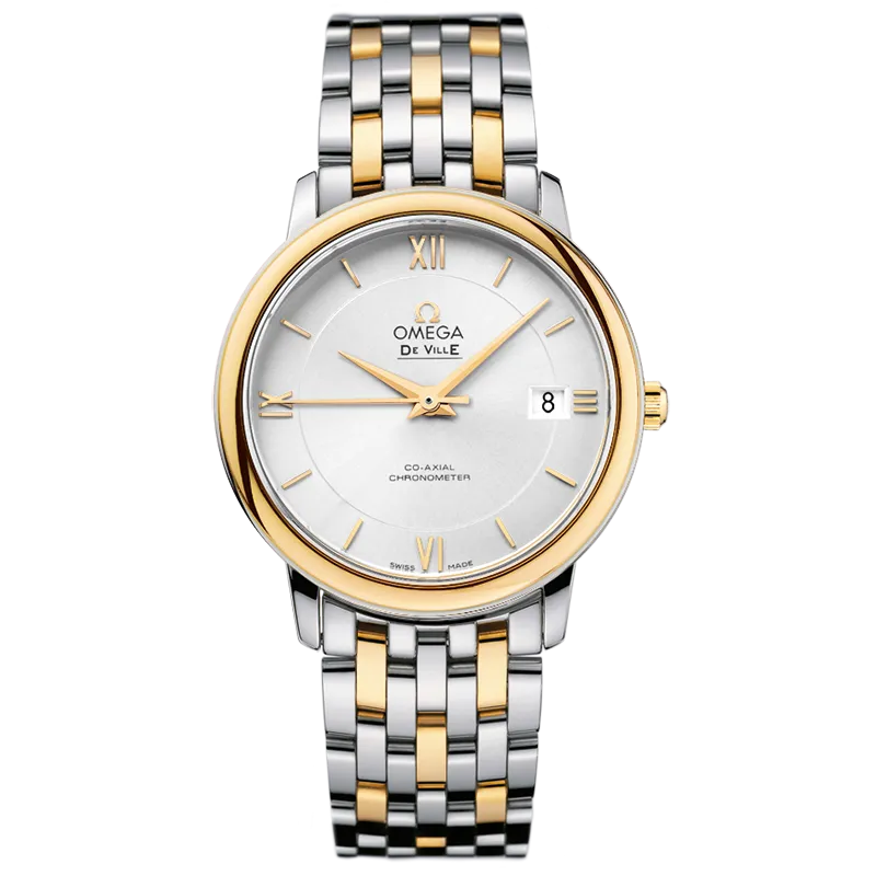 Omega De Ville Prestige 36.8 mm, steel - yellow gold on steel - yellow gold