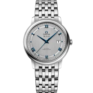 Omega De Ville Prestige 39.5 mm, steel on steel