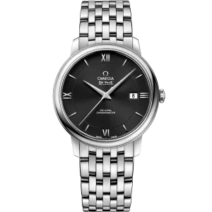 Omega De Ville Prestige 39.5 mm, steel on steel