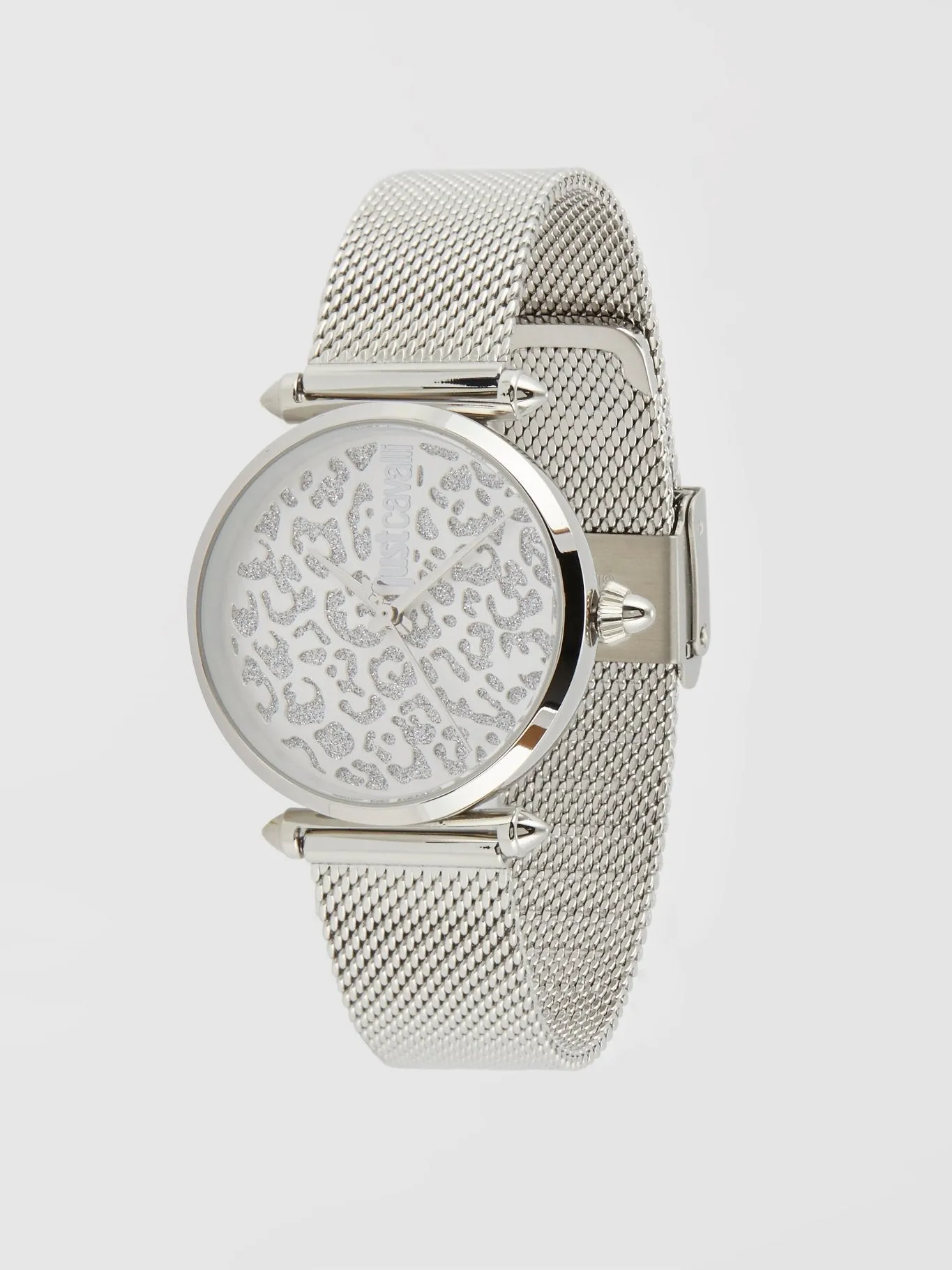 Orma Leopard Dial Siver Watch