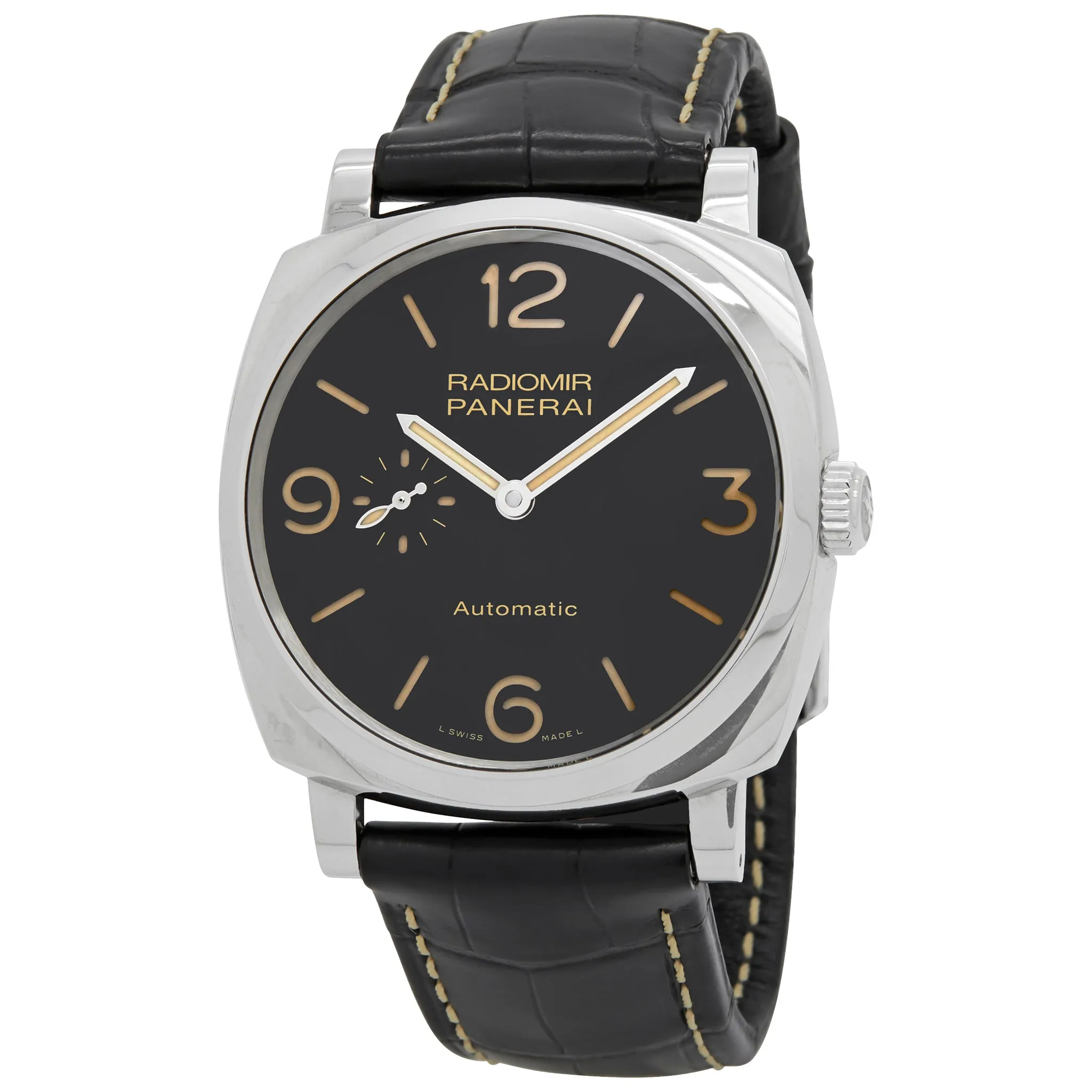 Panerai Radiomir 1940 Pam 572 Black Dial Automatic Men's Watch