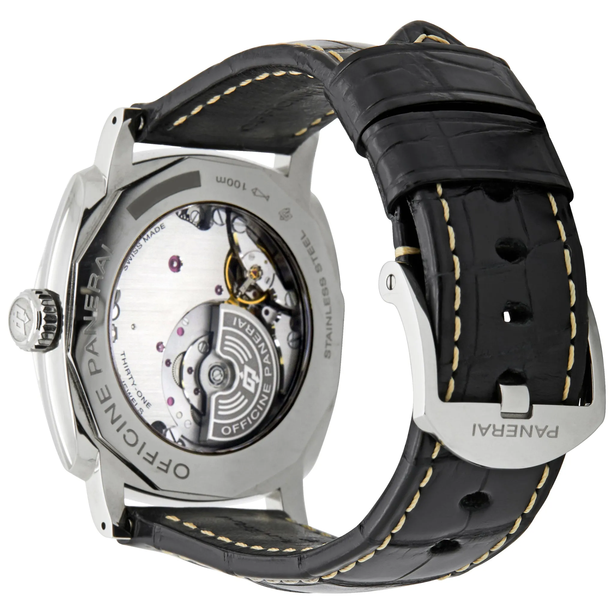Panerai Radiomir 1940 Pam 572 Black Dial Automatic Men's Watch