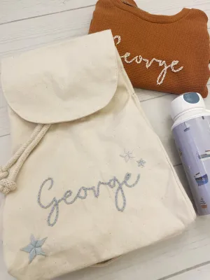 Personalised Rucksack - Stars