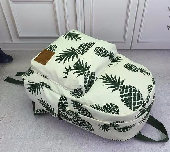 Pineapple Canvas Backpack
