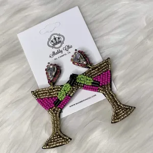 Pink Martini Earrings